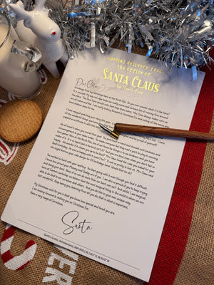 Luxury personalised Santa Letter