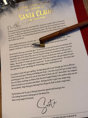 Luxury personalised Santa Letter
