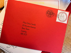 Luxury personalised Santa Letter